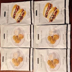 Epicure Bundle - Classic Crab Cake & Philly-Style Cheesesteak - NWT